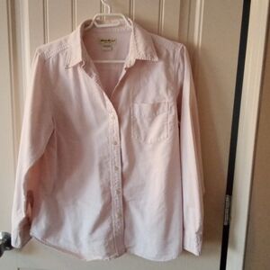 Eddie Bauer pink shirt
